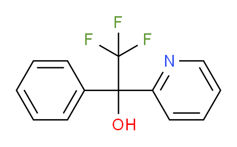 CAS No. 346647-42-5, 2,2,2-Trifluoro-1-phenyl-1-(pyridin-2-yl)ethanol