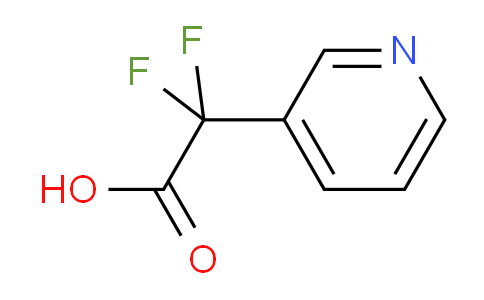 CAS No. 1247461-08-0, 2,2-Difluoro-2-(pyridin-3-yl)acetic acid