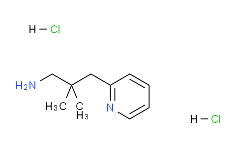 CAS No. 1439902-50-7, 2,2-Dimethyl-3-(pyridin-2-yl)propan-1-amine dihydrochloride