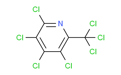 CAS No. 1134-04-9, 2,3,4,5-Tetrachloro-6-(trichloromethyl)pyridine