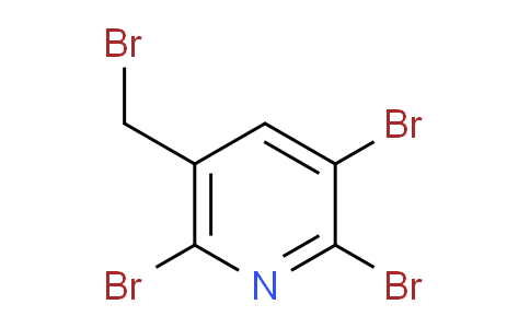 CAS No. 58596-52-4, 2,3,6-Tribromo-5-(bromomethyl)pyridine