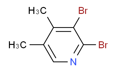 CAS No. 117846-57-8, 2,3-Dibromo-4,5-dimethylpyridine