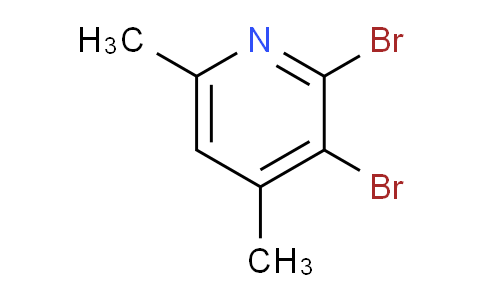 CAS No. 610261-10-4, 2,3-Dibromo-4,6-dimethylpyridine