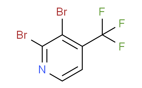 CAS No. 1099598-01-2, 2,3-Dibromo-4-(trifluoromethyl)pyridine