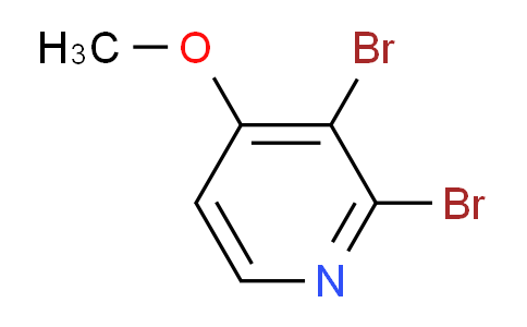 CAS No. 96245-98-6, 2,3-Dibromo-4-methoxypyridine