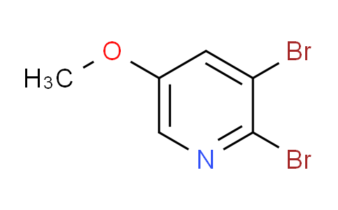 CAS No. 1211521-89-9, 2,3-Dibromo-5-methoxypyridine