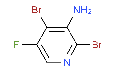 CAS No. 884494-90-0, 2,4-Dibromo-5-fluoropyridin-3-amine