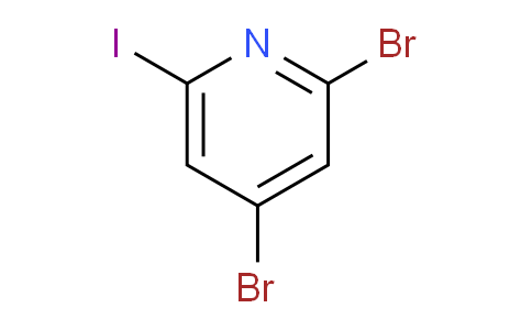 CAS No. 1806295-81-7, 2,4-Dibromo-6-iodopyridine