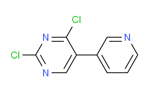 CAS No. 1214359-45-1, 2,4-Dichloro-5-(pyridin-3-yl)pyrimidine