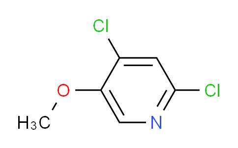 CAS No. 1227597-40-1, 2,4-Dichloro-5-methoxypyridine