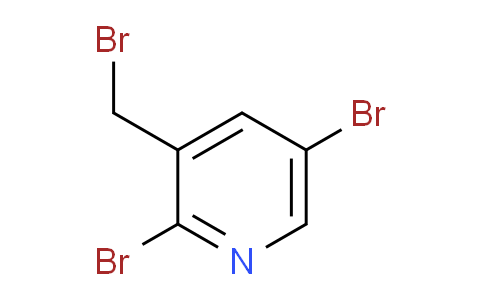 CAS No. 61686-65-5, 2,5-Dibromo-3-(bromomethyl)pyridine