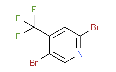 CAS No. 1099597-94-0, 2,5-Dibromo-4-(trifluoromethyl)pyridine