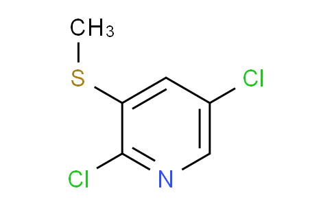 CAS No. 1416713-50-2, 2,5-Dichloro-3-(methylthio)pyridine