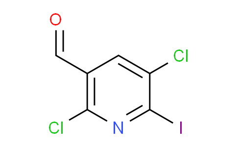 CAS No. 1299607-54-7, 2,5-Dichloro-6-iodonicotinaldehyde