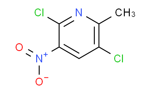 CAS No. 1624260-64-5, 2,5-Dichloro-6-methyl-3-nitropyridine