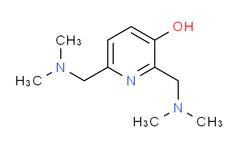 CAS No. 2168-17-4, 2,6-Bis((dimethylamino)methyl)pyridin-3-ol