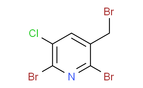 CAS No. 55304-79-5, 2,6-Dibromo-3-(bromomethyl)-5-chloropyridine