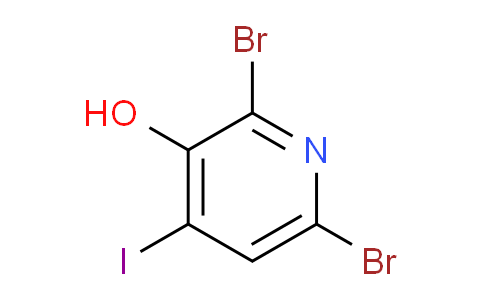 CAS No. 478148-75-3, 2,6-Dibromo-4-iodopyridin-3-ol