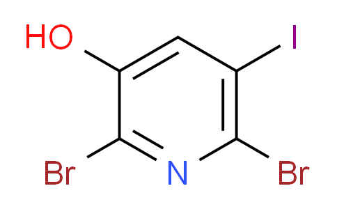 CAS No. 1105675-63-5, 2,6-Dibromo-5-iodopyridin-3-ol
