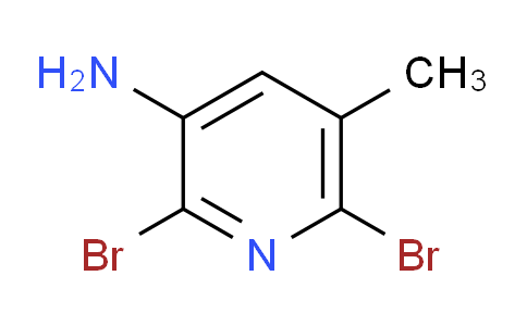 CAS No. 126325-51-7, 2,6-Dibromo-5-methylpyridin-3-amine