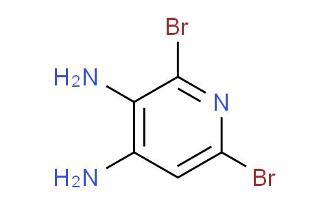 CAS No. 1121583-59-2, 2,6-Dibromopyridine-3,4-diamine