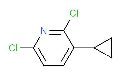 CAS No. 1211529-21-3, 2,6-Dichloro-3-cyclopropylpyridine