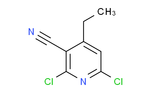 CAS No. 52338-11-1, 2,6-Dichloro-4-ethylnicotinonitrile
