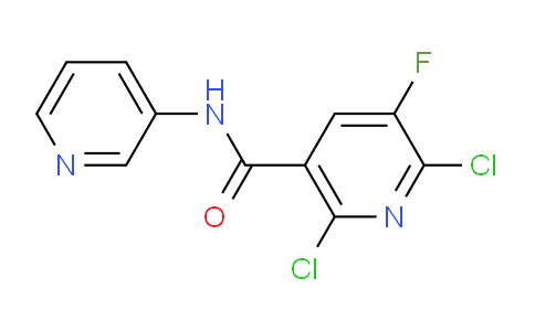 CAS No. 680217-89-4, 2,6-Dichloro-5-fluoro-N-(pyridin-3-yl)nicotinamide