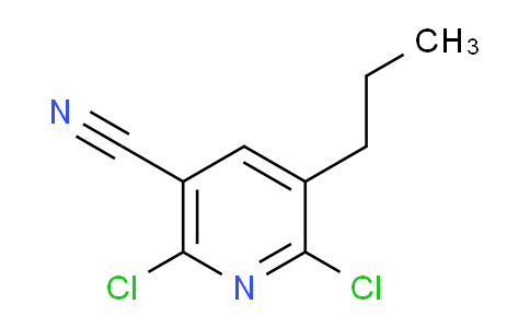 CAS No. 1299492-97-9, 2,6-Dichloro-5-propylnicotinonitrile