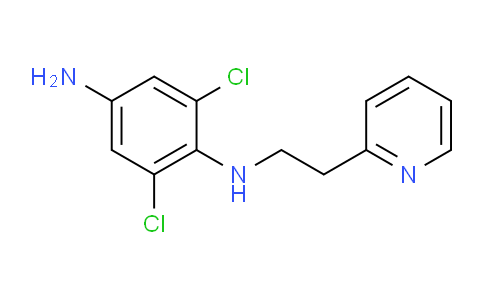 CAS No. 1708436-23-0, 2,6-Dichloro-N1-(2-(pyridin-2-yl)ethyl)benzene-1,4-diamine