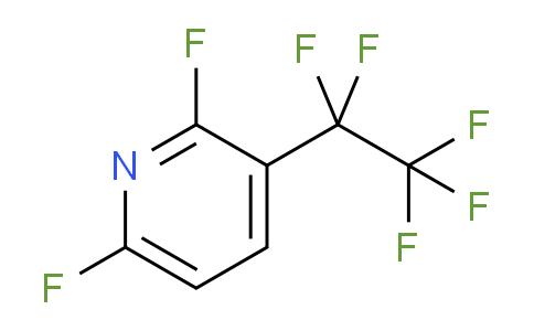 CAS No. 1204234-54-7, 2,6-Difluoro-3-pentafluoroethyl-pyridine