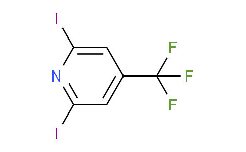 CAS No. 100366-76-5, 2,6-Diiodo-4-(trifluoromethyl)pyridine