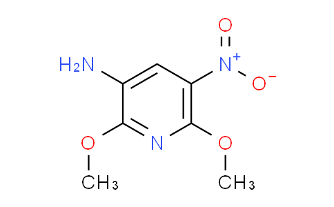 CAS No. 96859-47-1, 2,6-Dimethoxy-5-nitropyridin-3-amine
