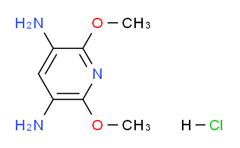CAS No. 169381-75-3, 2,6-Dimethoxypyridine-3,5-diamine hydrochloride