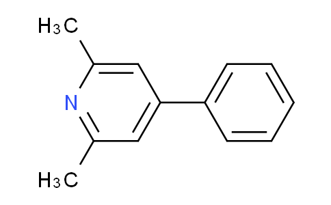 CAS No. 3044-71-1, 2,6-Dimethyl-4-phenylpyridine