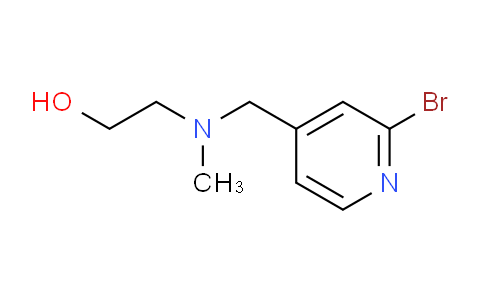 CAS No. 1353978-35-4, 2-(((2-Bromopyridin-4-yl)methyl)(methyl)amino)ethanol