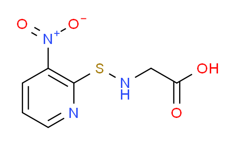 CAS No. 77357-00-7, 2-(((3-Nitropyridin-2-yl)thio)amino)acetic acid