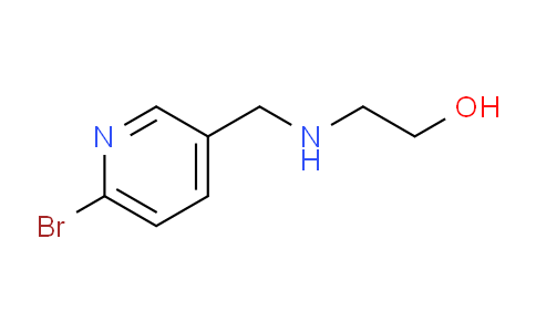 CAS No. 1353977-74-8, 2-(((6-Bromopyridin-3-yl)methyl)amino)ethanol