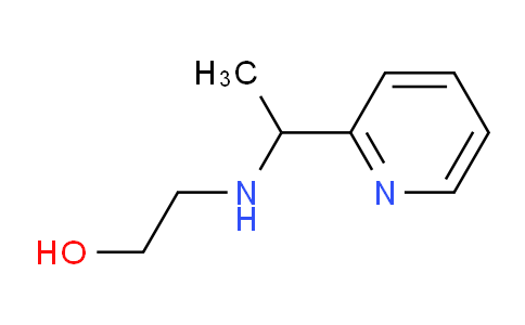 CAS No. 1038341-14-8, 2-((1-(Pyridin-2-yl)ethyl)amino)ethanol