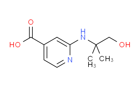 CAS No. 1220035-56-2, 2-((1-Hydroxy-2-methylpropan-2-yl)amino)isonicotinic acid