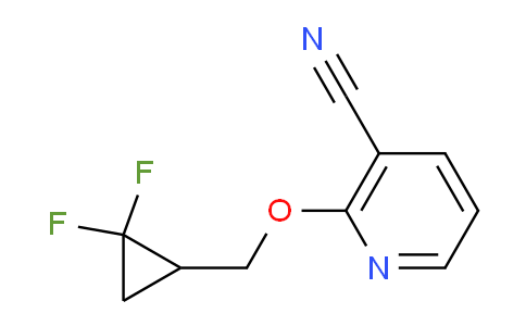 CAS No. 1779127-17-1, 2-((2,2-Difluorocyclopropyl)methoxy)nicotinonitrile