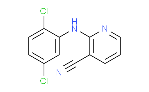 CAS No. 1019357-51-7, 2-((2,5-Dichlorophenyl)amino)nicotinonitrile