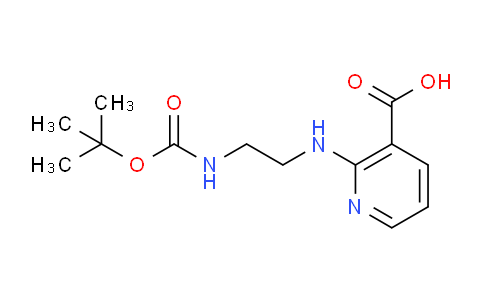 CAS No. 904815-14-1, 2-((2-((tert-Butoxycarbonyl)amino)ethyl)amino)nicotinic acid