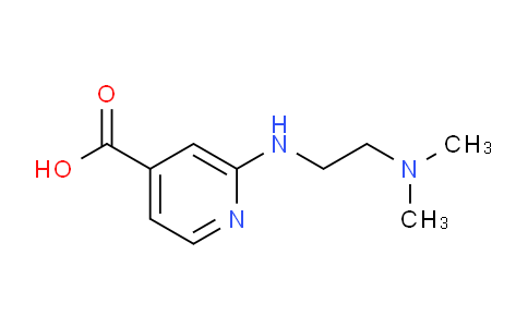 CAS No. 1019371-62-0, 2-((2-(Dimethylamino)ethyl)amino)isonicotinic acid