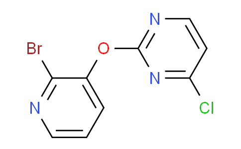 CAS No. 1065484-67-4, 2-((2-Bromopyridin-3-yl)oxy)-4-chloropyrimidine