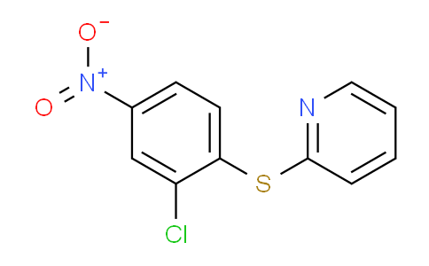 CAS No. 524955-87-1, 2-((2-Chloro-4-nitrophenyl)thio)pyridine