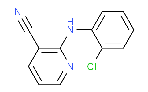 CAS No. 121005-01-4, 2-((2-Chlorophenyl)amino)nicotinonitrile