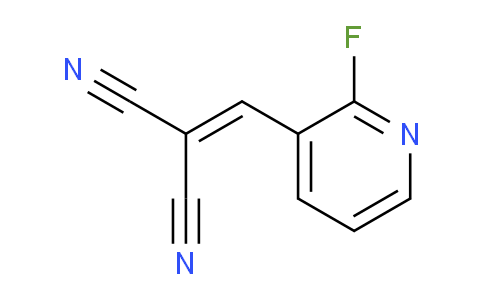 CAS No. 1820674-40-5, 2-((2-Fluoropyridin-3-yl)methylene)malononitrile