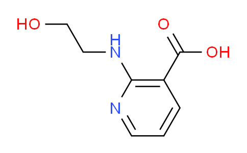 CAS No. 1220018-27-8, 2-((2-Hydroxyethyl)amino)nicotinic acid