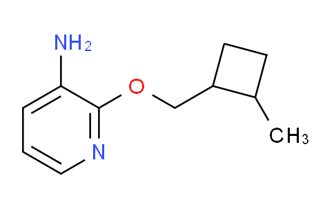 CAS No. 1707374-59-1, 2-((2-Methylcyclobutyl)methoxy)pyridin-3-amine
